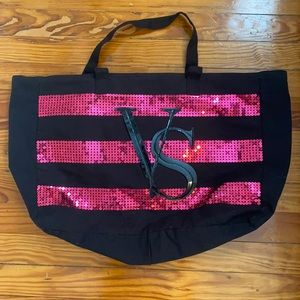 Victoria's Secret Sequin Tote Bag